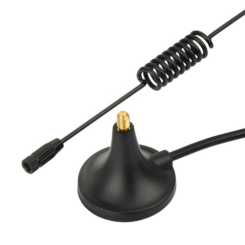 Antena de base magnética 5dBi DVB-T2 ATSC TV SMA para receptor de memoria USB RTL SDR - Imagen 4 de 5