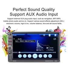 Stereo Autoradio 7" 2din Lettore Mp5 Bluetooth Dual USB Aux Doppia Telecamera - Miniatura 2