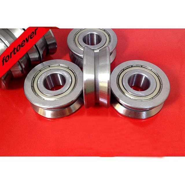 New 8pcs 20*57*22mm V Groove Sealed Ball Track Roller Guide Vgroove