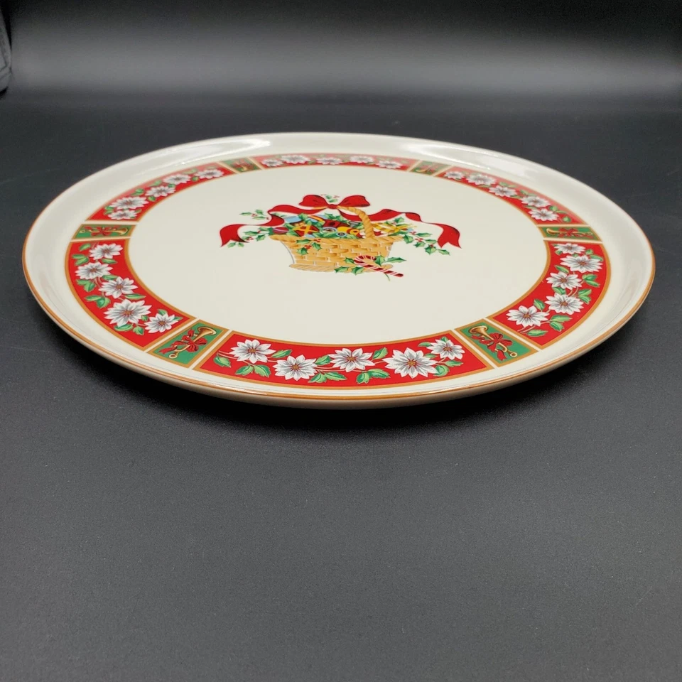 Charlton Hall Kobe Plato de Pastel de Navidad Azúcar Cuenco Crema Pastel Servidor Foto 4 de 4