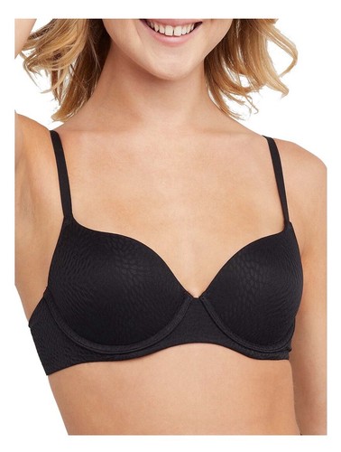 HANES Women’s XXXL Comfort Flex Fit Underwire T-Shirt Bra • Black - Bild 1 von 7