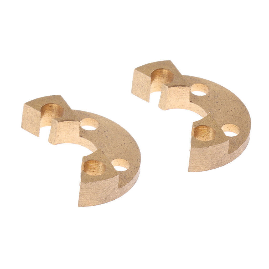 2 Pcs Metal French Horn Stop Plate for French Horn Trombone Repair Parts