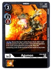 Agumon BT8-058 Digimon FOIL Card