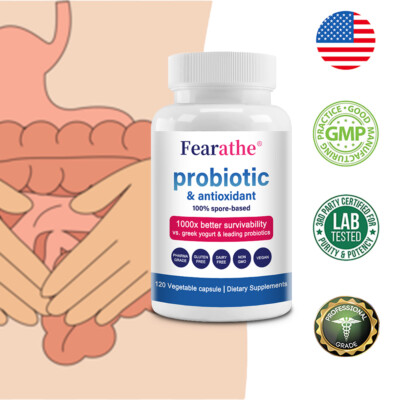 Prebiotic & Probiotics, Gas, Constipation & Bloating Antioxidant 