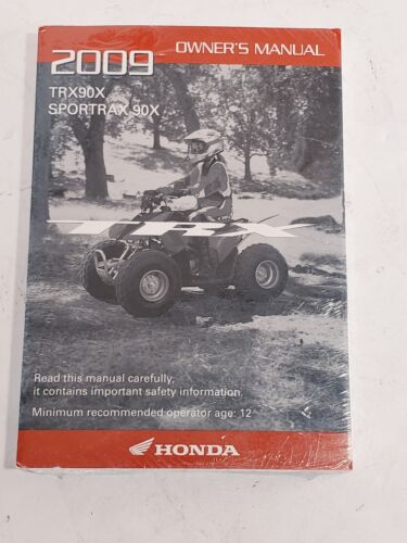 2009 Honda SPORTRAX 90X Owner's Manual #31HP2631 - Picture 1 of 2