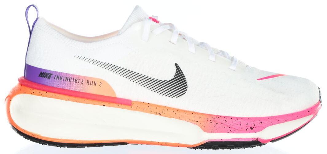 Size 11 - Nike ZoomX Invincible Run Flyknit 3 White Mango Pink W