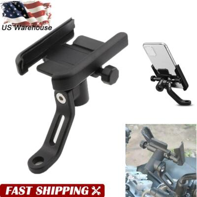 #ad Motorcycle Handlebar Mirror Mount Phone Holder for Harley Touring Sportster XL $10.22