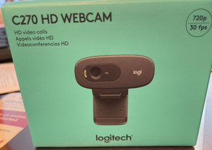 Logitech C270 Webcam - Black