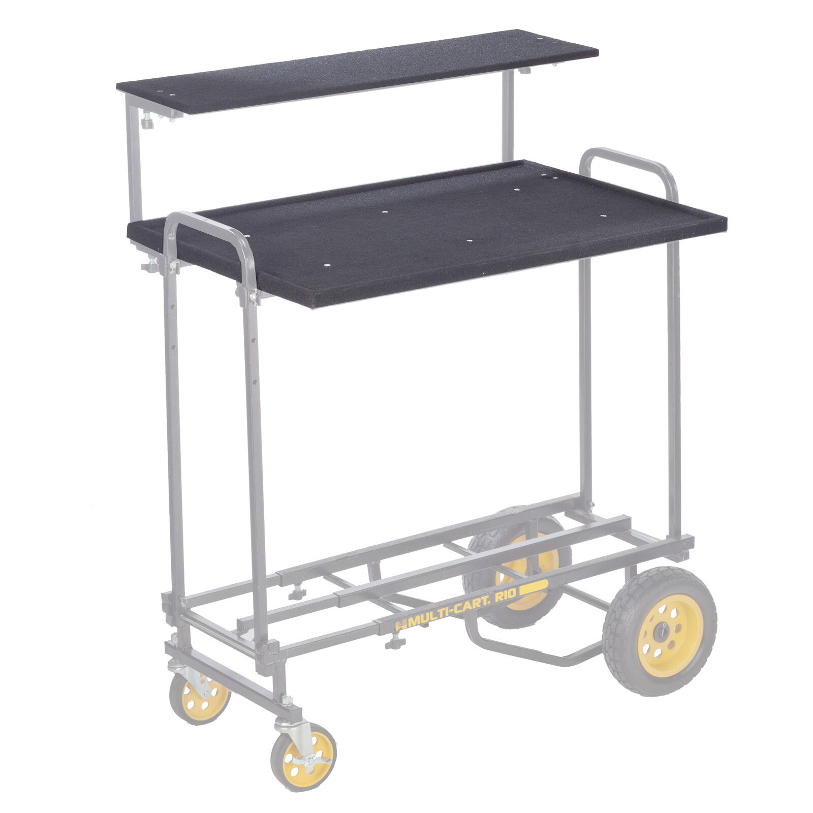 Мультимедийная двухъярусная полка RockNRoller RSHM2T предназначена только для оборудования R8, R10, R12 C...