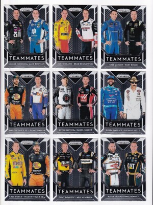 2019 Panini PRIZM TEAMMATES--Complete 10 card set--BV$30!