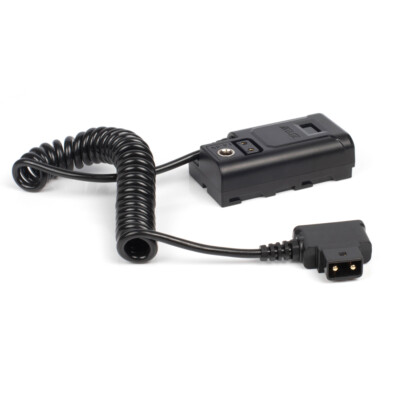 D-tap to NP-F550 DC Coupler fr Atomos Ninja Monitor Recorder V-mount Gold Mount