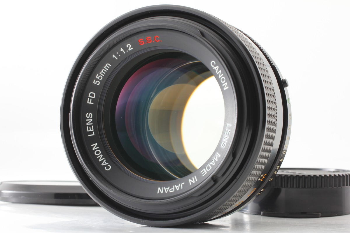 w/cap [Top MINT] Canon FD 55mm f1.2 s.s.c. ssc MF Lens for