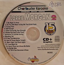 90282 LORRE MORGAN CHARTBUSTER KARAOKE CDG RARE