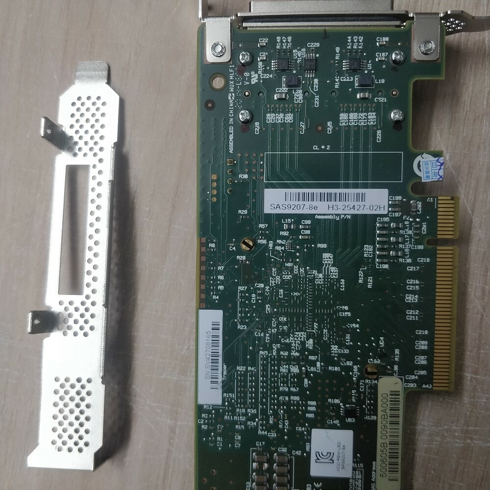 LSI SAS9207-8e 8-Port PCIe IT Mode 9207-8e SAS 6Gb/s External HBA RAID ...