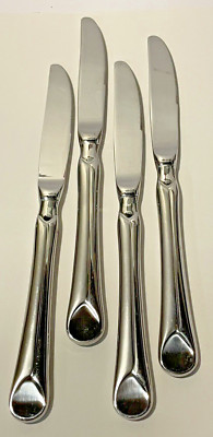 SET OF 4 Zwilling J A Henckels PROVENCE DINNER KNIVES Flatware 18/10 Stainless