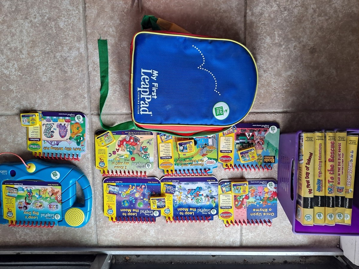 LeapFrog My First LeapPad Interactive Learning System w/Backpack