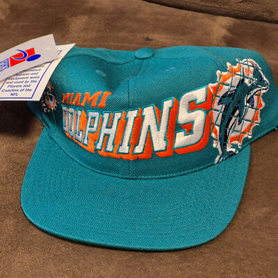 NWT MINT Sports Specialties NFL ProLine Miami Dolphins Grid Wool