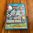 New Super Mario Bros. U (Nintendo Wii U, 2012) Complete in Box CIB