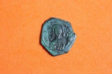 1143-1180 Byzantine Empire Manuel I Komnenos 1/2 Tetarteron Copper Coin #M17942