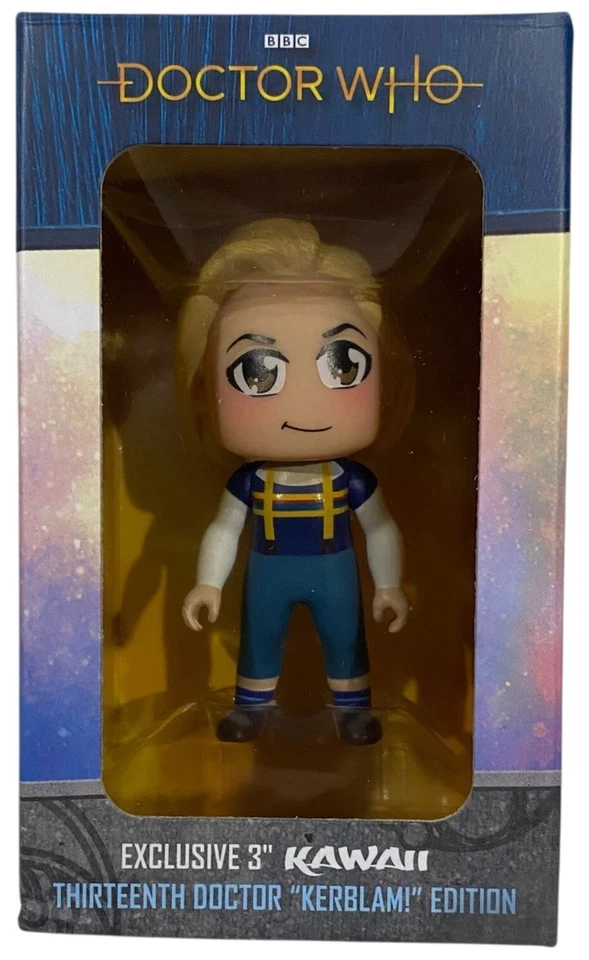Doctor Who Titan Kawaii 3" decimotercera edición Dr Kerblam 2019 NYCC excelente nuevos titanes Foto 2 de 4
