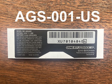 Game Boy Advance GBA SP Model Shell Replacement Foil Sticker Label AGS 001 US