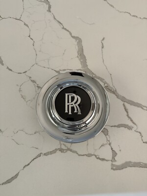 1 Pc Floating Chrome Wheel Center Caps for Rolls Royce | ОEМ Quality