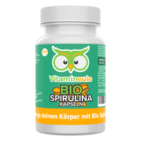 Bio Spirulina Kapseln / Tabletten / Presslinge - 500Mg - Vegan - Vitamineule