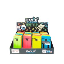 EAGLE TORCH MONEY CLIP SLIM TORCH | PT161MC | DISPLAY OF 20-WHOLESALE PRICE
