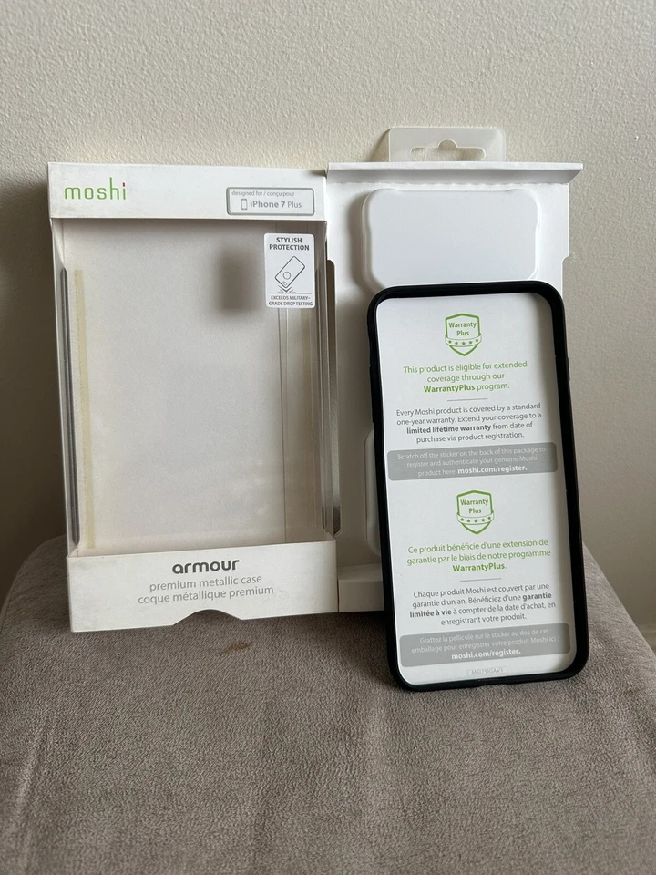 Moshi Armour Case for iPhone 7 Plus / 8 Plus - Black - Image 4 of 4