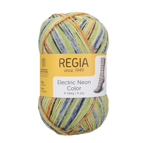 100g Schachenmayr Regia Color 4-fädig / 4-fach Sockenwolle Stricken (69,90€/kg) - Bild 94 von 494