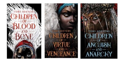 Legacy of Orisha 3 Books Set Children of Blood Virtue &Anguishby Tomi Adeyemi PB