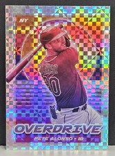 2021 Panini Chronicles Overdrive Pete Alonso #22 Building Blocks Prizm - NY Mets