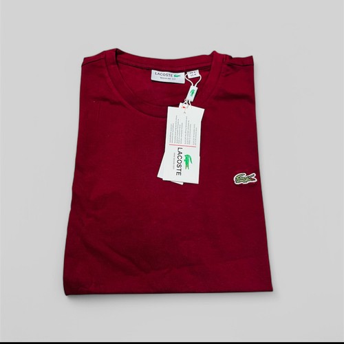 LACOSTE PIMA COTTON CLASSIC SHORT SLEEVE T-SHIRT FOR SUMMER - Picture 6 of 7
