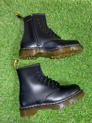 Dr. Marten\'s 1460 XTRM Extreme Lace Black Leather Boots Men 8 Women 9 Doc Marten 1460 Extreme Lace Leather Boots in Black | Dr. Martens main image 4
