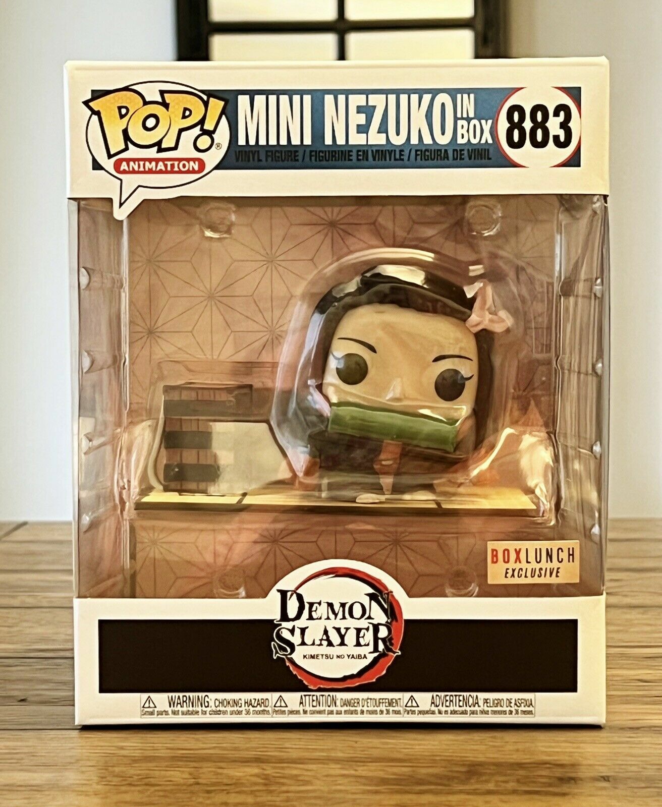 Boneco Mini Nezuko In Box 883 Demon Slayer Kimetsu no Yaiba - Funko Pop! -  UATARI