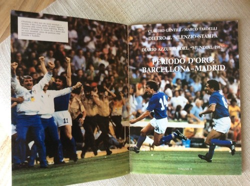 LIBRO MUNDIAL CALCIO 82 PERIODO D' ORO BARCELLONA MADRID DIARIO AZZURRO - 第 2/17 張圖片