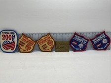 American Bowling Congress "Most Improved Average" Belt Buckle And 5 Patches