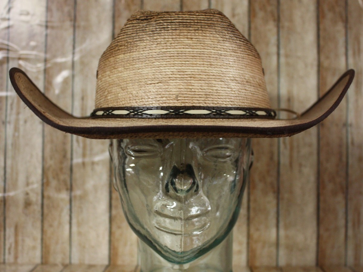 Chapeau De Cowboy Resistol Jason Aldean 'Amarillo Sky' (Taille L, Paille, Marron)