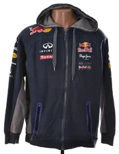 RED BULL 2010'S FORMULA 1 F1 ONE RACING HOODED JACKET VETTEL ERA L