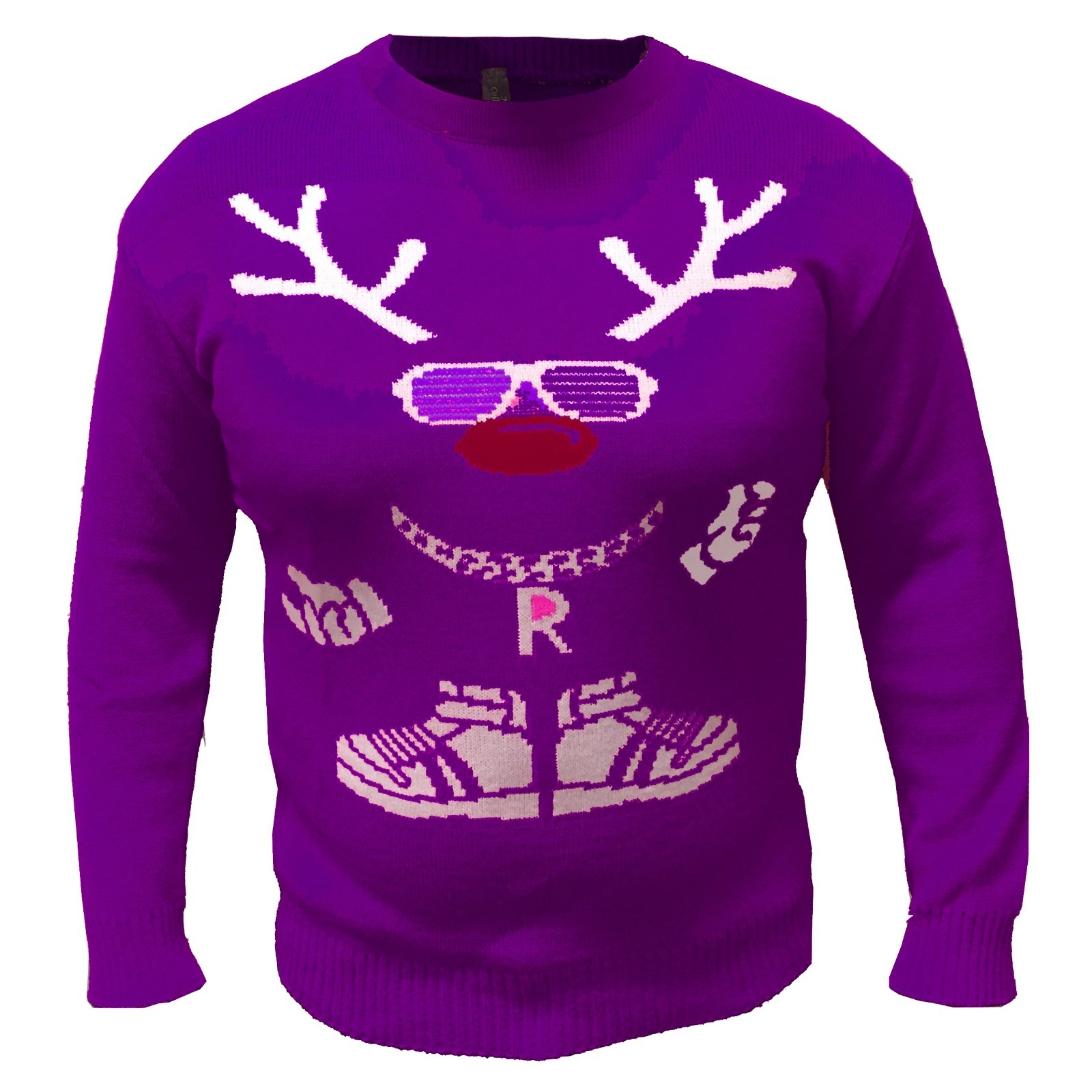 Knitted Christmas Jumper Mens Womens Xmas Novelty Vintage Unisex All