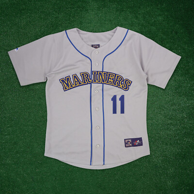 Edgar Martinez 1989 Seattle Mariners Cooperstown Men's Grey Road Jersey
