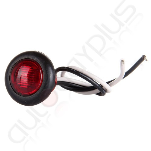 5x Cab Marker Roof light 17 LED Amber Fit Kenworth Peterbilt + 4x red round lamp - Picture 7 of 10