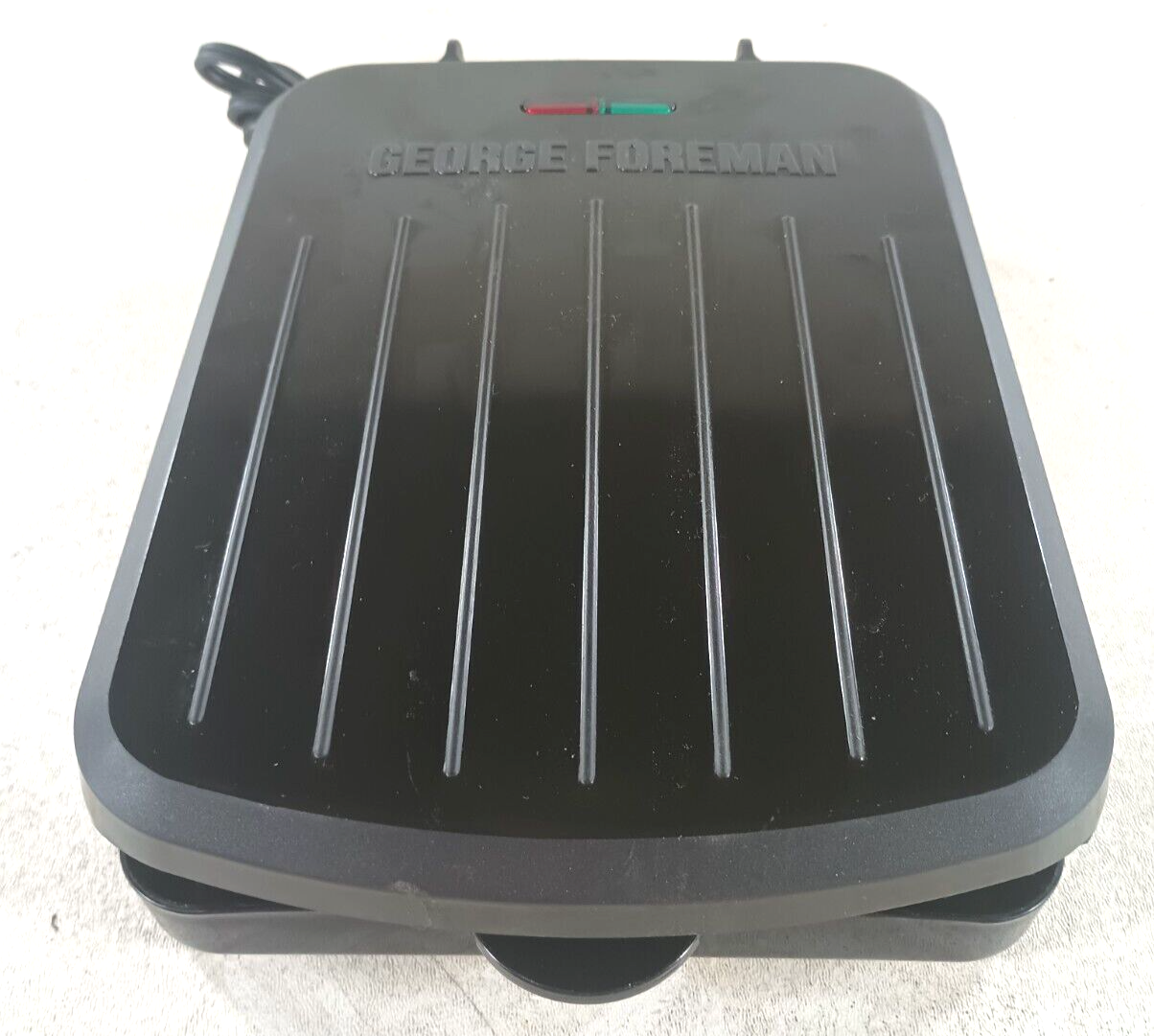 Foreman Electric Indoor Grill and Panini Press Black Copper