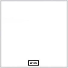 Adhesive Backed Vinyl Sheets 651 - Size 12" X 5' Each Roll -White Matte 010M 