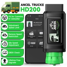 Ancel Hd200 Heavy Duty Truck Scanner Speed Limit Reset For Caterpillar Cummins Ancel Hd200 Heavy Duty Truck Scanner Speed Limit Reset For Caterpillar Cummins