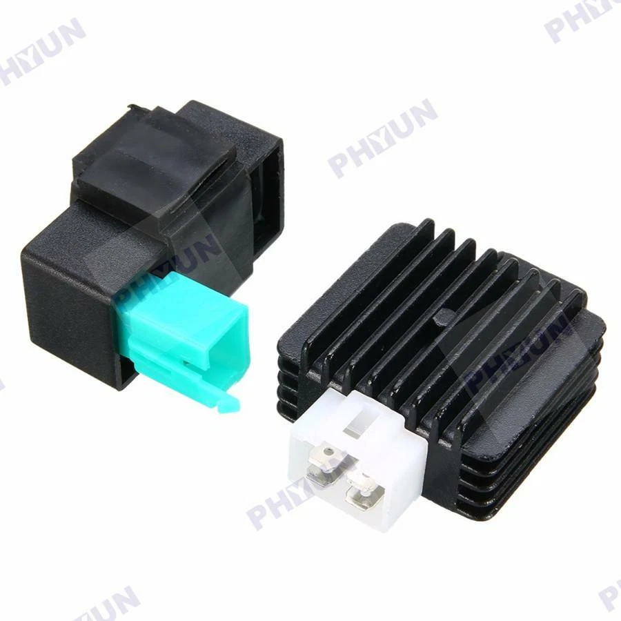 Arnés de cableado rectificador de bobina de solenoide de encendido telar para motocicleta CDI 50 110 125cc Foto 3 de 4