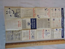 Orig 1955 New York City NYC Subway EL Transit Train Map