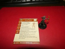 D D Miniatures: Night Below 37/60: Medusa Archer with Card