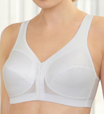 GLAMORISE White Magic Lift Posture Back Support Bra, US 40H, UK 40FF, NWOT