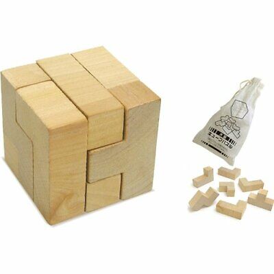 Wooden cube puzzle 4521718017150 | eBay